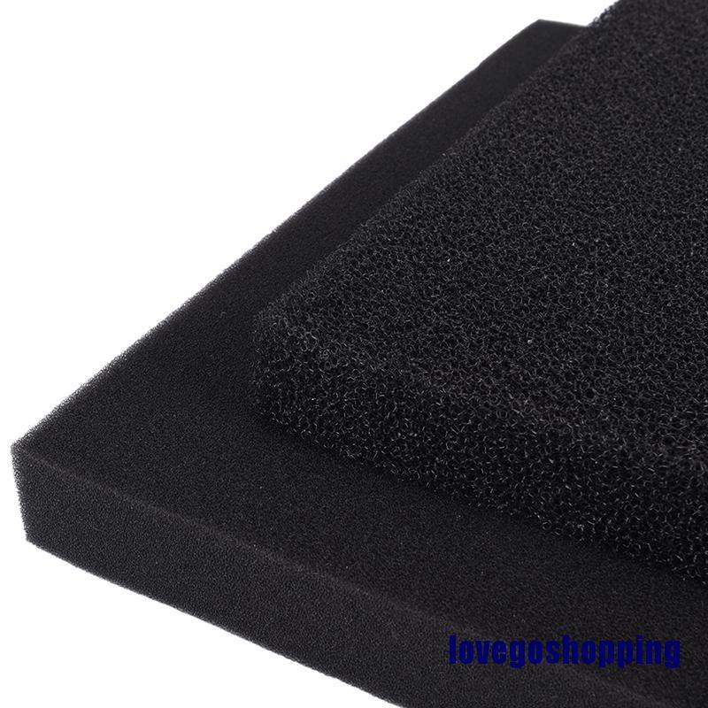 2/4cm 50x50cm Biological Cotton Filter Foam Pond Aquarium Fish Tank Sponge Pad New