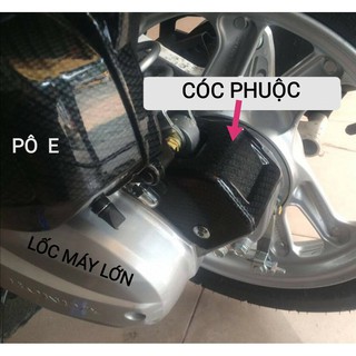 Pô E SH Mode Carbon Đen Bóng, SH Mode Cacbon (2014-2019)