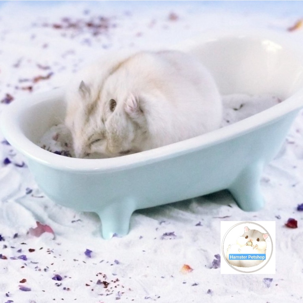 Bồn tắm sứ cao cho Hamster