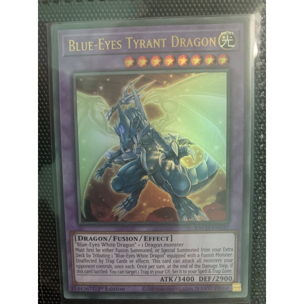 bài yugioh: blue-eyes tyrand dragon