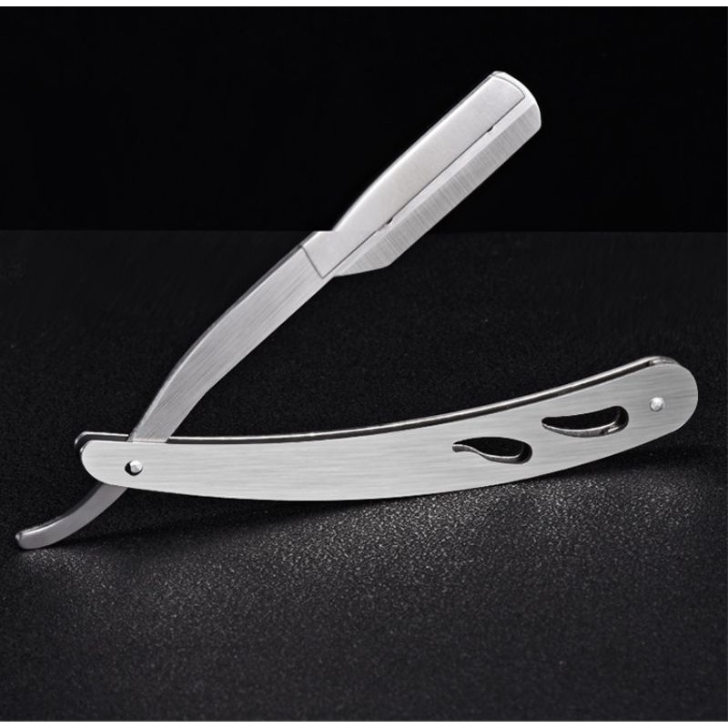 Dao cạo râu cán thép barber