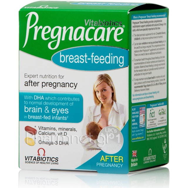 Vitamin pregnacare breastfeeding bú Bổ Sung Chất Cho Sữa Mẹ