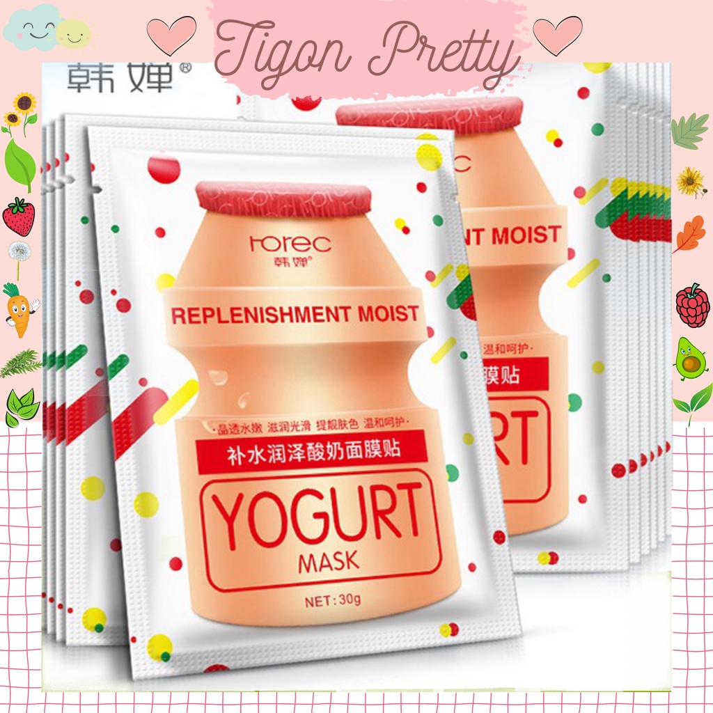 Lẻ 1 miếng mặt nạ sữa chưa YOGURT SiêuThích