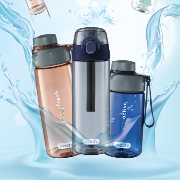 Bình nước, bình đựng nước thể thao tập gym nhựa nguyên sinh kháng khuẩn Ag+ cao cấp Kita Boost 670ml | BigBuy360 - bigbuy360.vn