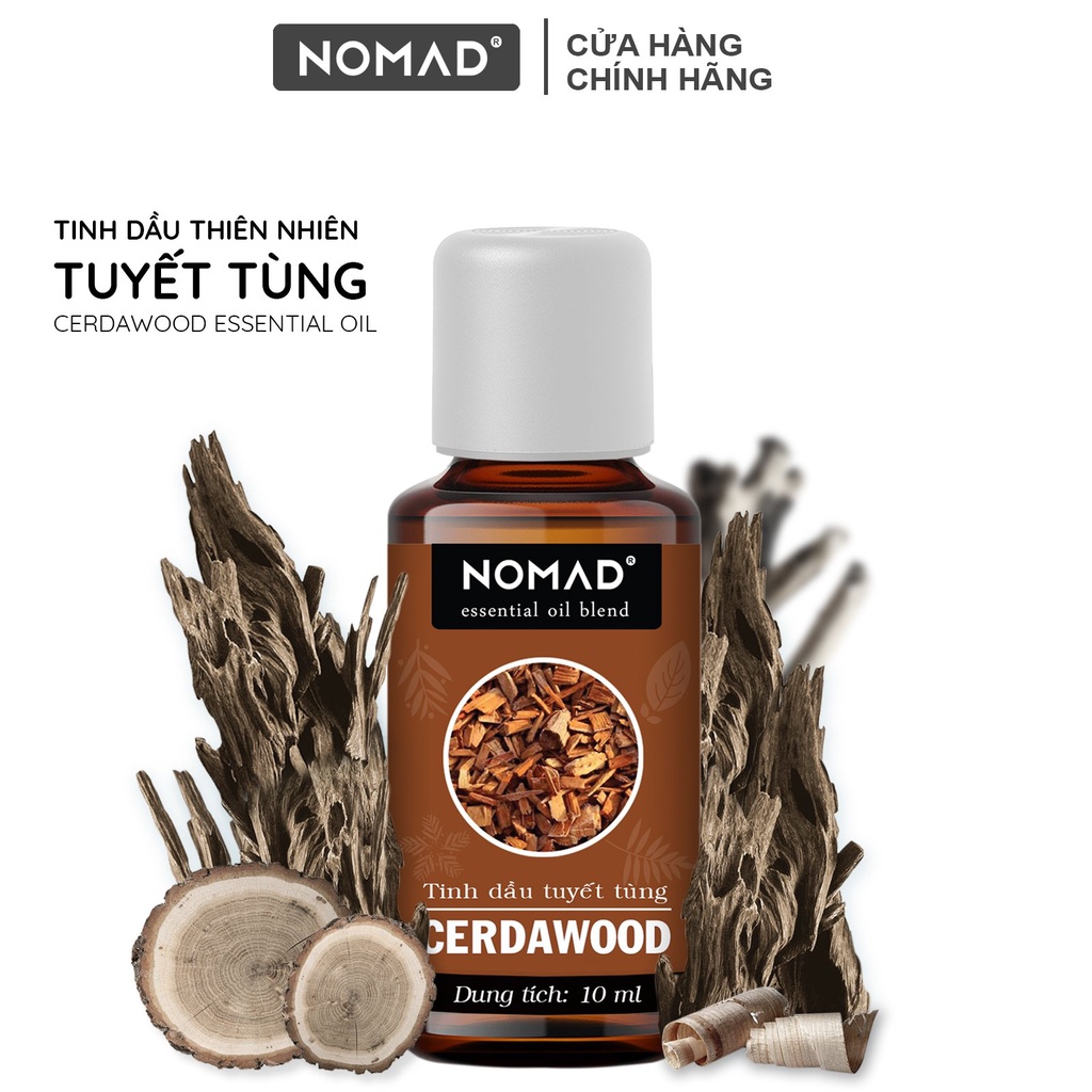 Tinh Dầu Dòng Gỗ, Thảo Mộc Nomad Essential Oil thanh lọc không khí, xông thơm phòng