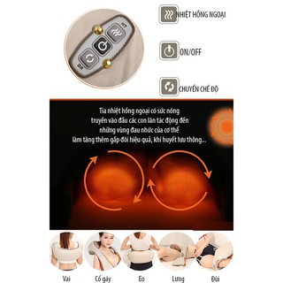 Đai massage đa năng  - hàng nhập khẩu - ( phụ kiện ghế massage )