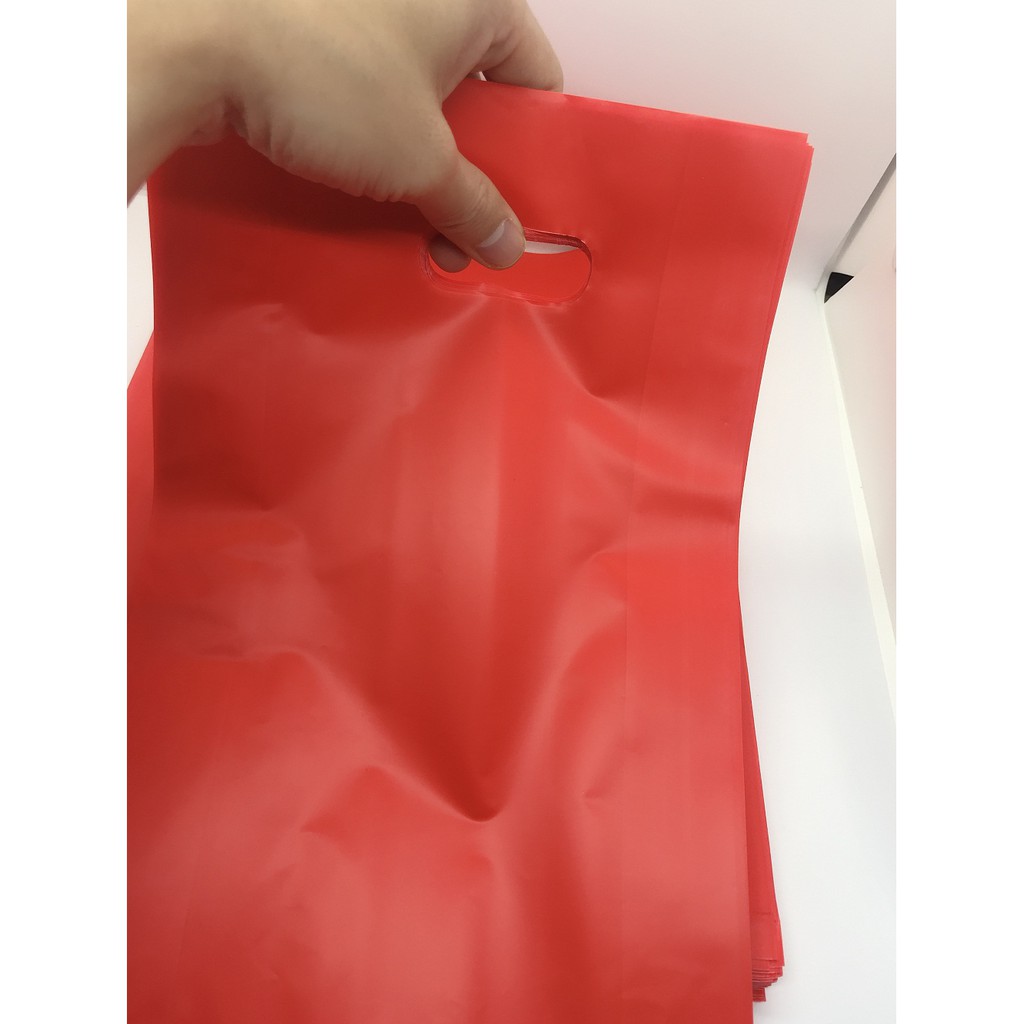 Túi Đóng Hàng Túi nilon HD 03 - Màu đỏ, Giá rẻ, Tiết kiệm chi phí (01 kg)