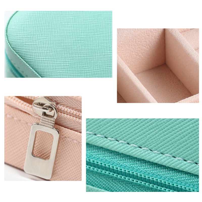 Hộp Đựng Trang Sức Bằng Da PU Sang Trọng