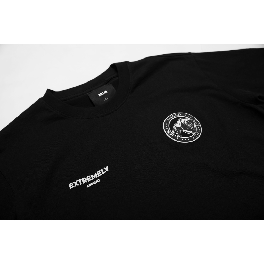 Áo Phông Amand unisex Modern Basic T-Shirt - Black