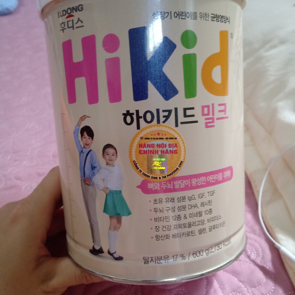 Sữa Hikid dê núi Hàn Quốc chính hãng date mới nhất 2023