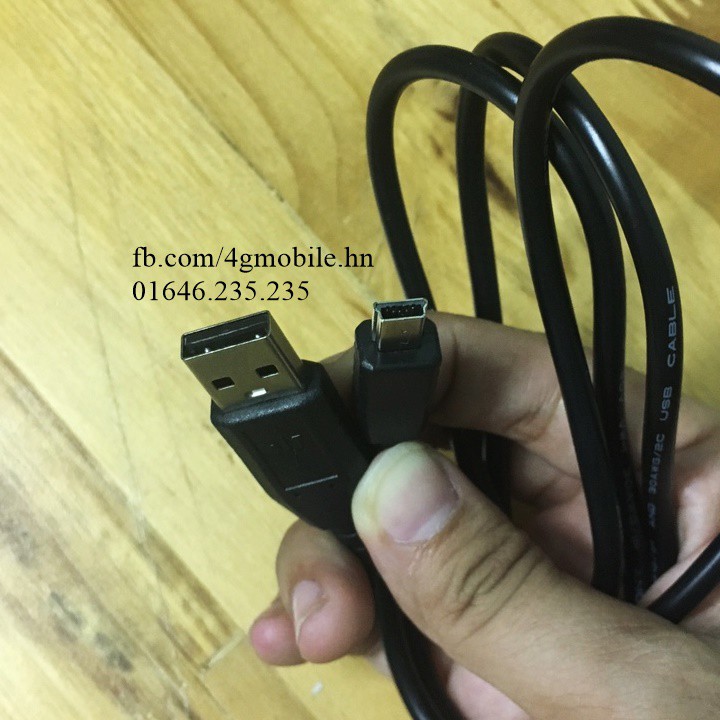 Cáp Mini Usb: Dùng cho BB BlackBerry 7290 đến 9000