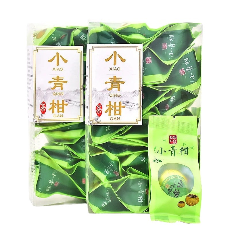 Trà Phổ Nhĩ Quýt Vân Nam - Tiểu Thanh Cam Túi 18 quả (Loại Hảo Hạng Đóng gói riêng từng quả)