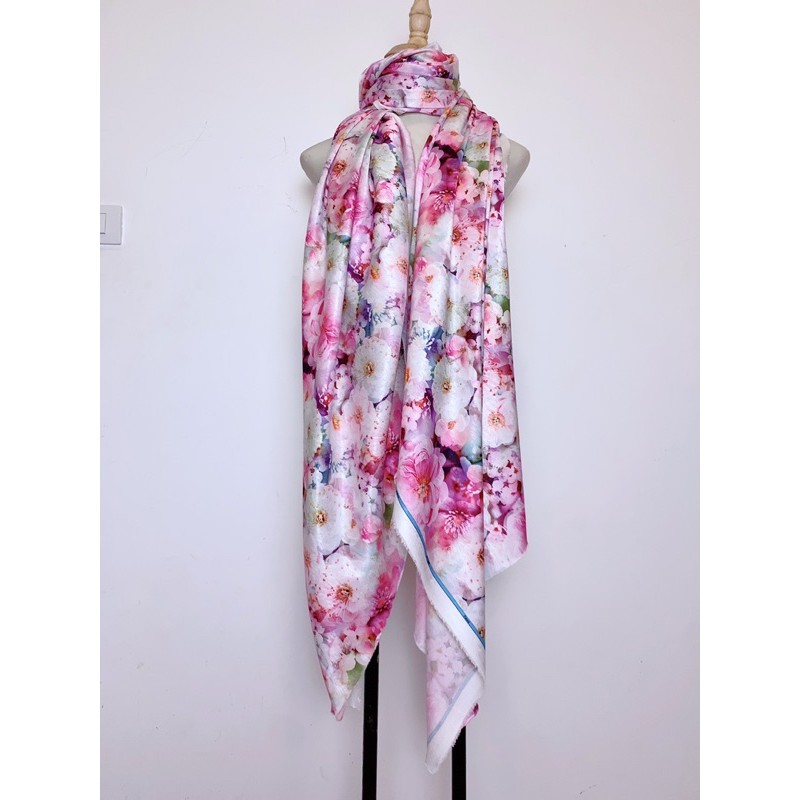 Vải lụa may áo dài, váy, sơ mi, tiệm vải của Hạp, mã 80, lụa vân xương cá chất mềm mịn