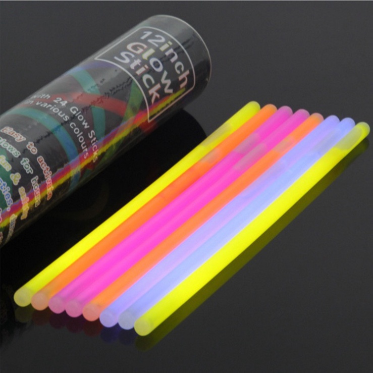 Que phát sáng dạ quang light stick, vòng tay huỳnh quang to nhỏ nhiều màu sắc 💖
