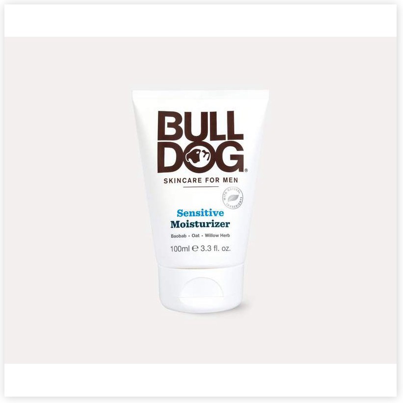 [Mã giảm giá mỹ phẩm UK chính hãng] Dưỡng ẩm cho nam Bulldog Sensitive/ Age Defense Moisteriser (Bill Anh)