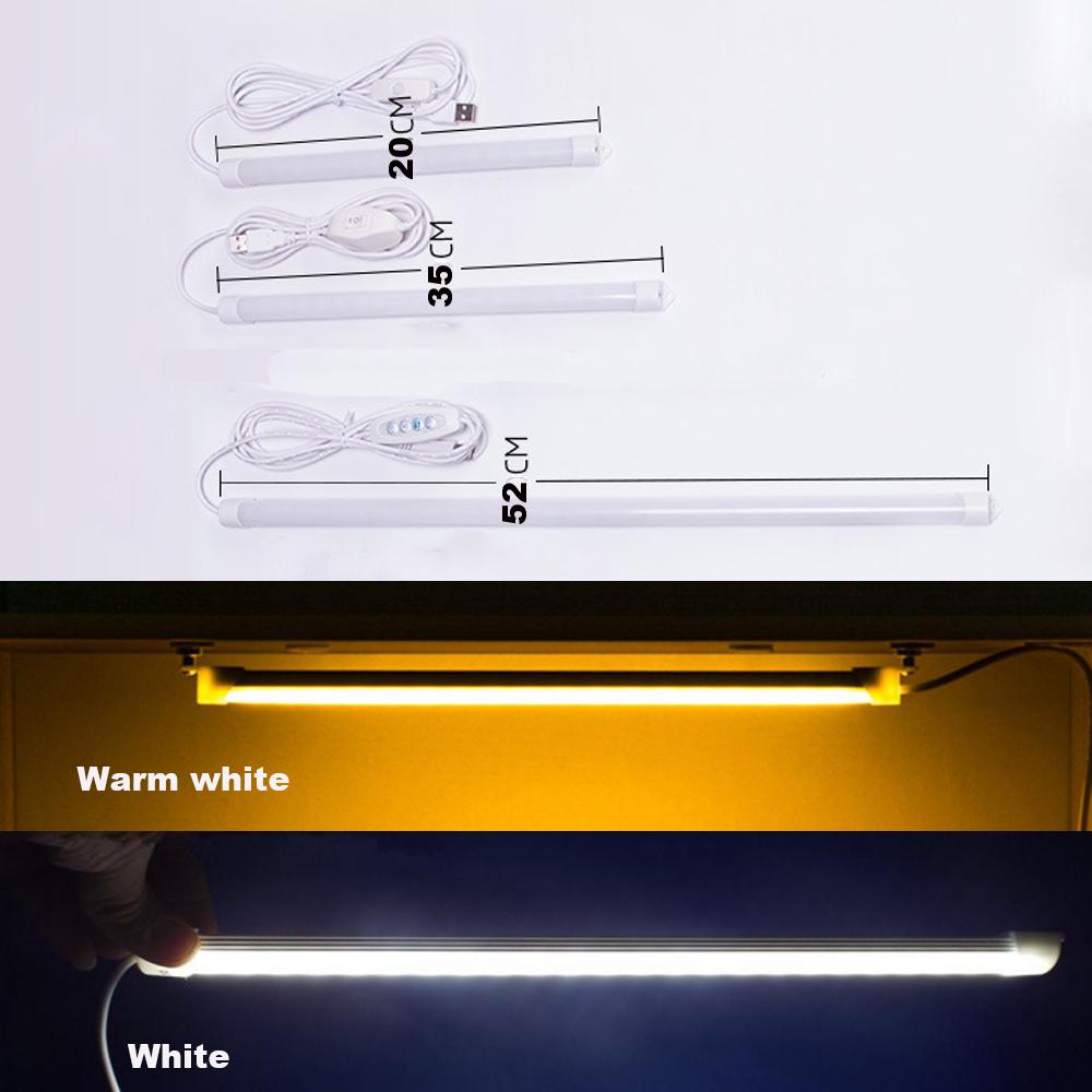 BEAUGREEN Thanh đèn LED cổng USB lắp tủ bếp tiện lợi
