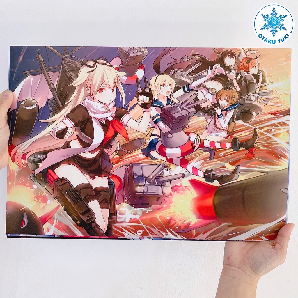 [8 Tờ] Poster Khổ A3 Anime Kantai Collection