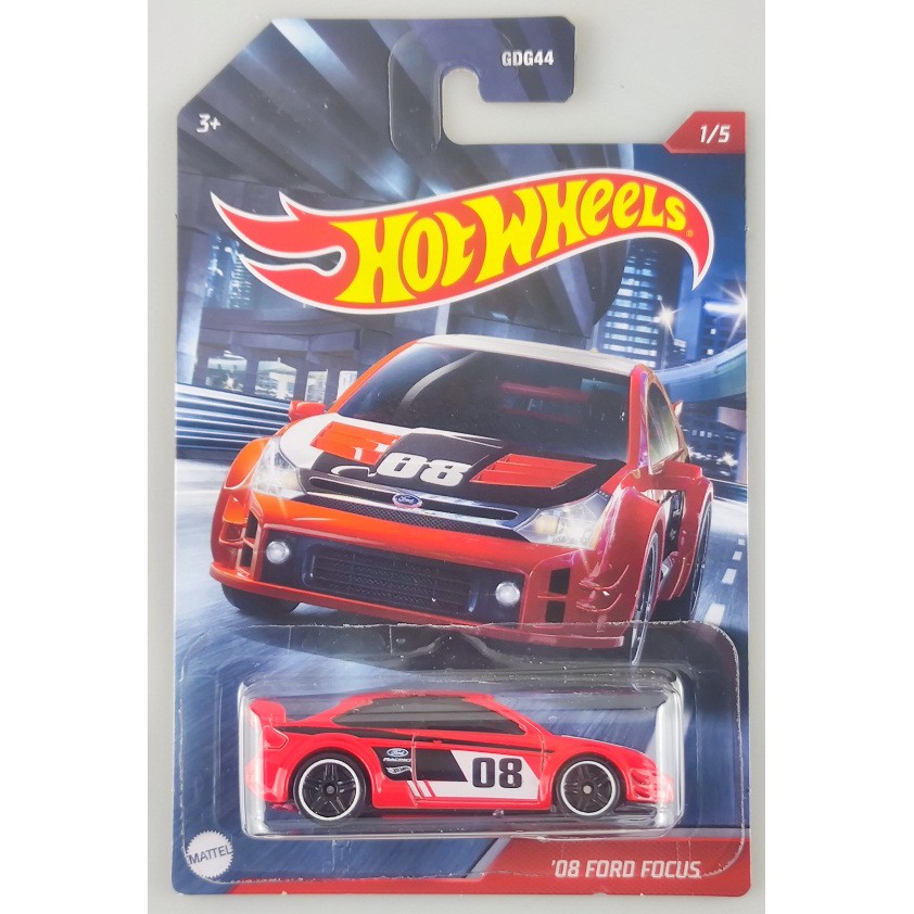 Xe mô hình Hot Wheels '08 Ford Focus GRP18