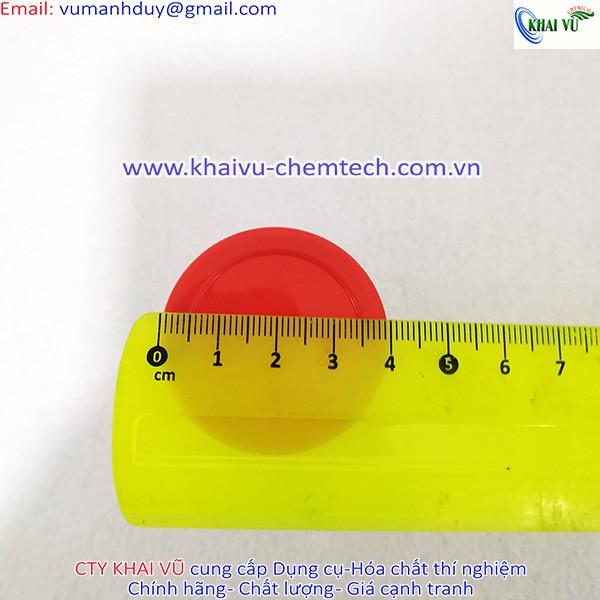 Combo 20 Lọ nhựa PS (trắng trong, tinh khiết) đựng mẫu thí nghiệm, sinh phẩm 55ml nắp đỏ