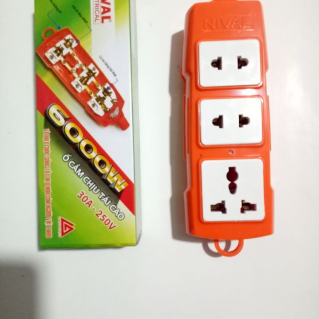 Ổ cắm 3 siêu chịu tải nival