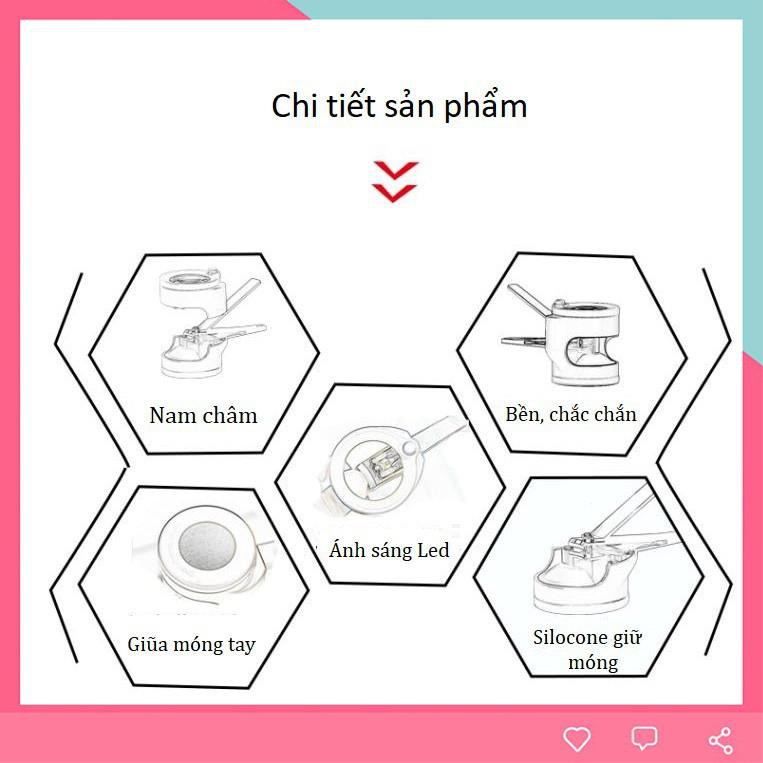 Kính lúp cắt móng tay 3.5X K8028