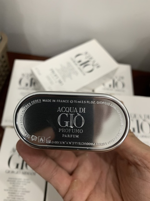 [FreeShip] Nước hoa nam Acqua di Gio Profumo tester 75ml  (giò đen parfume)