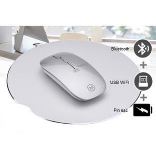 Chuột bluetooth xịn (Kết nối usb không dây và bluetooth đều được) 2 trong 1 - ADGX2 - Tiện lợi mọi laptop macbook apple