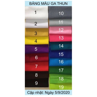 Ga spa chất thun đẹp, sang trọng (ib kích cỡ)