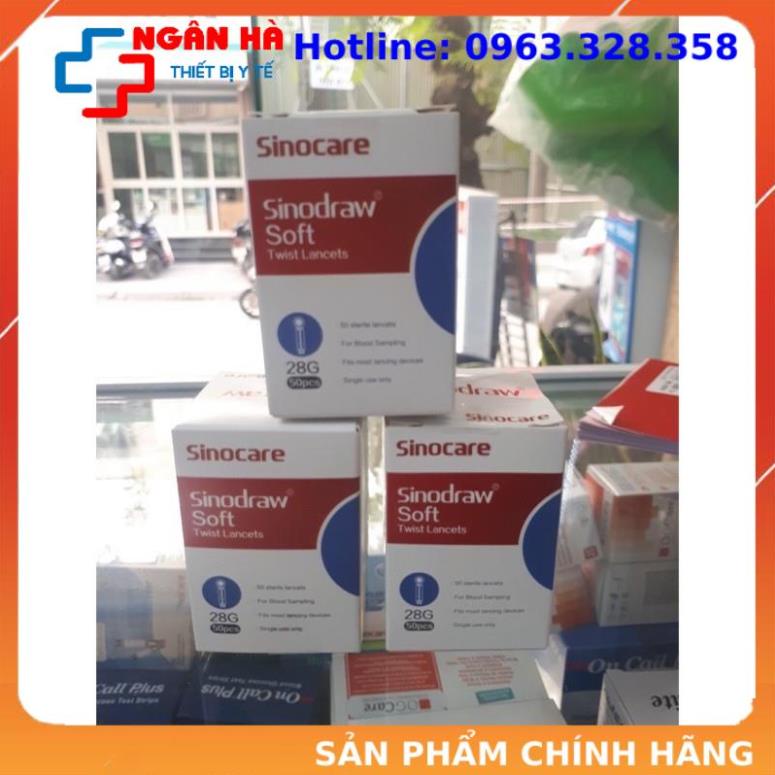 Kim lấy máu SINOCARE( lấy máu thử tiểu đường) hàng cao cấp