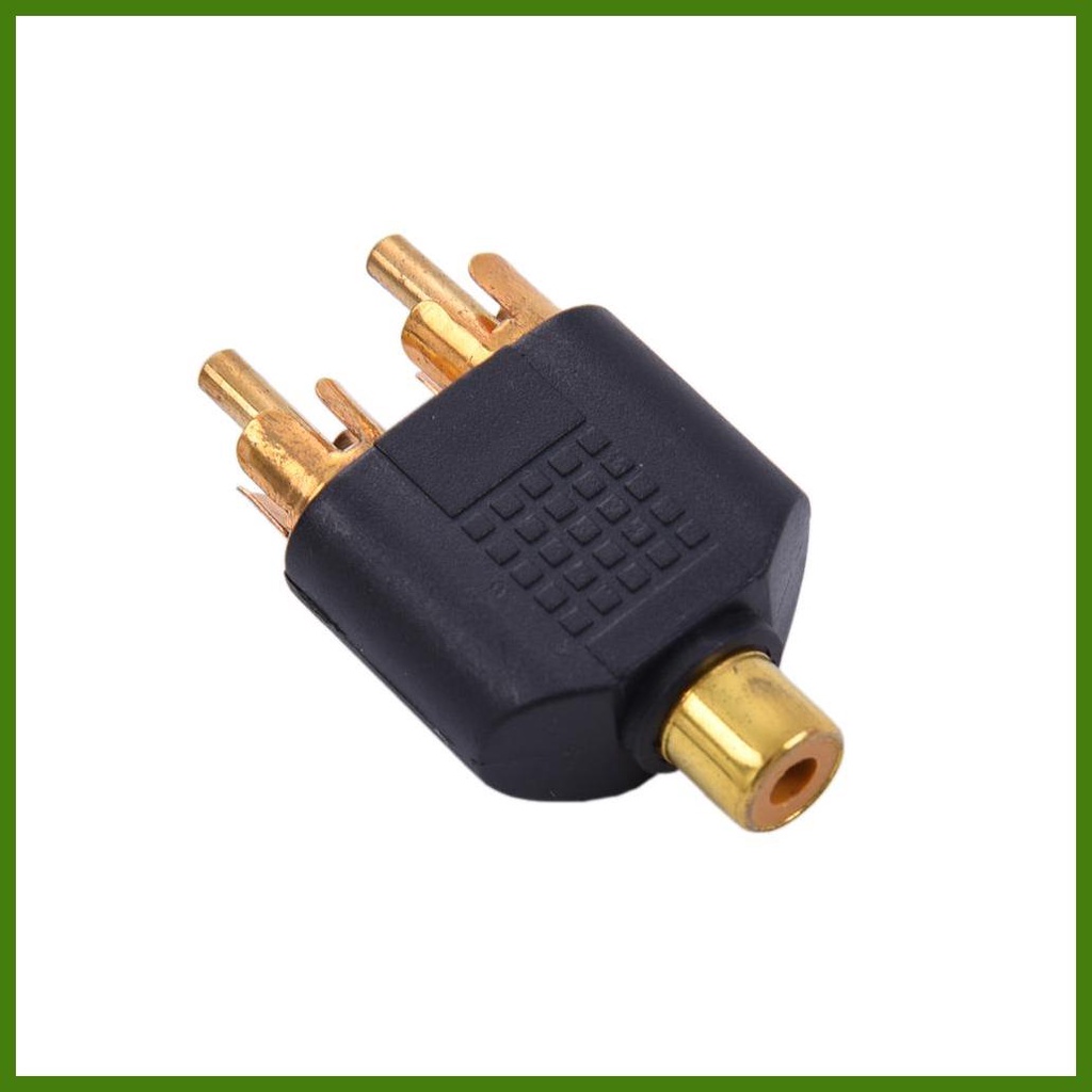 Đầu Chuyển Đổi Từ 1RCA Cái Sang 2 Cổng RCA Chữ Y