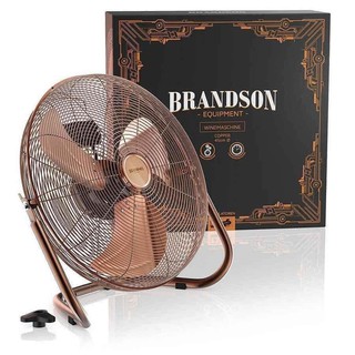 (Hàng Đức) Quạt sàn Brandson 45cm 302583 màu đồng, 120W, 3 chế độ gió