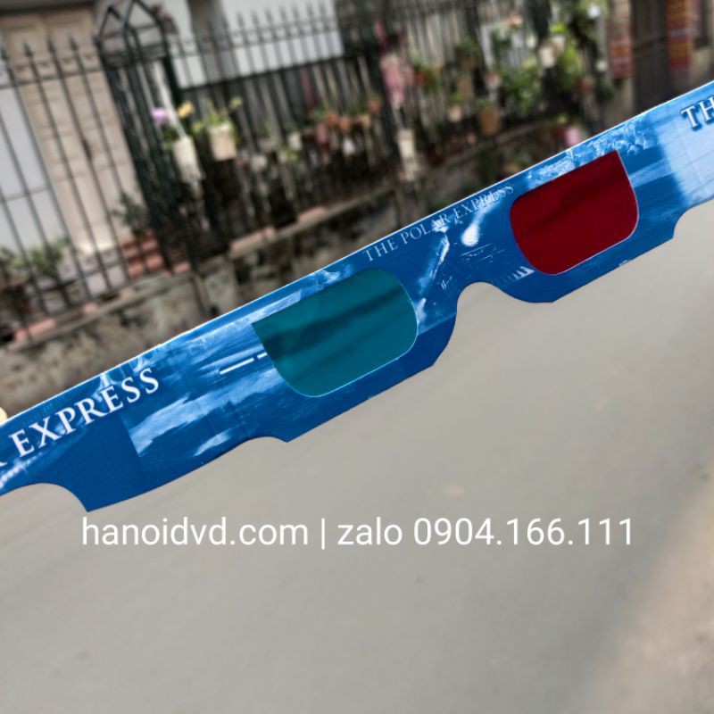 Kính xem phim 3D red-cyan giấy USA