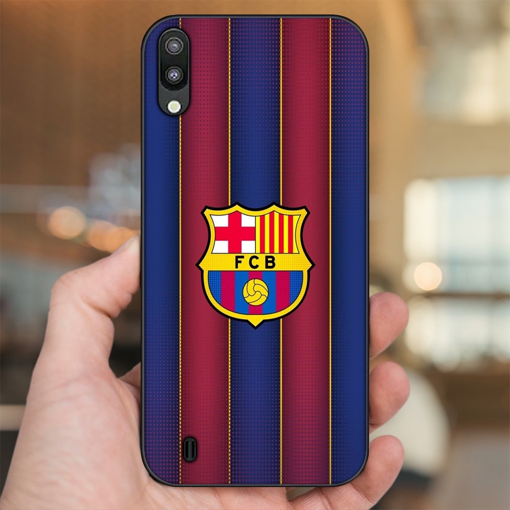 Ốp lưng Samsung M10 viền đen in hình Barcelona Barca