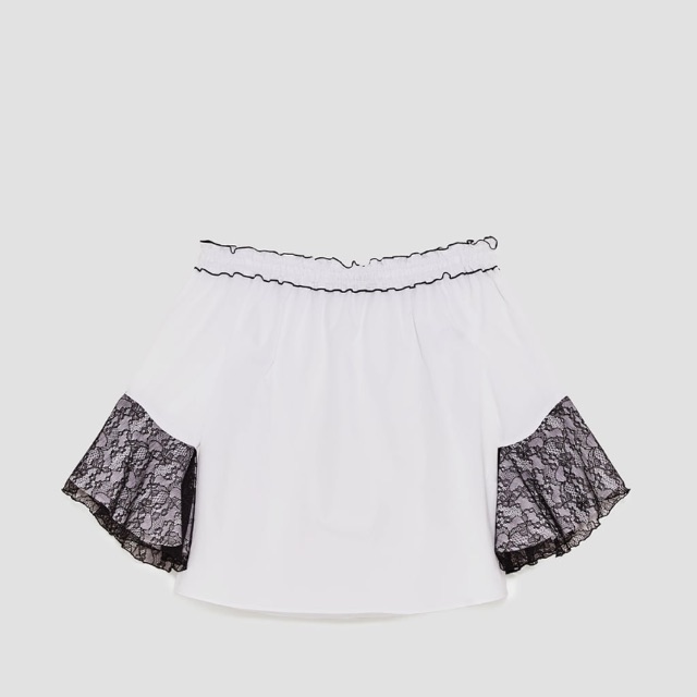 Áo zara trễ vai Auth