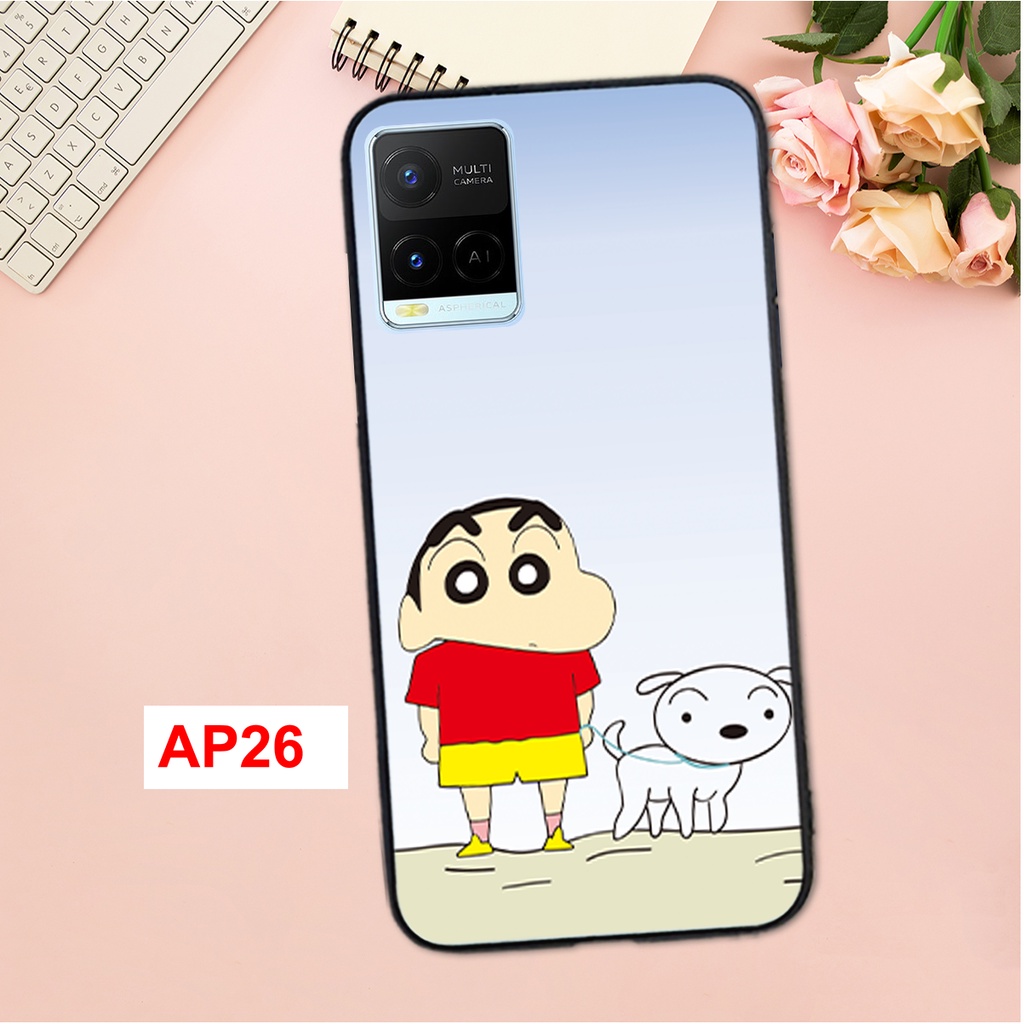 ỐP LƯNG VIVO Y21 -VIVO Y21S-VIVO V21 5G IN MẪU DOREEMON SHIN CỰC ĐẸP CUTE