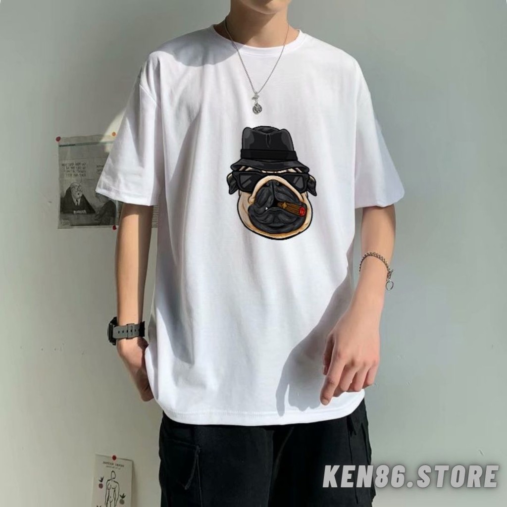Áo Thun IN PUGXIGA Nhiều Màu Cho Nam Nữ Và Cho Cặp Đôi SIZE M, L, XL Tay Lỡ Form Rộng UNISEX Trẻ Trung Cá Tính