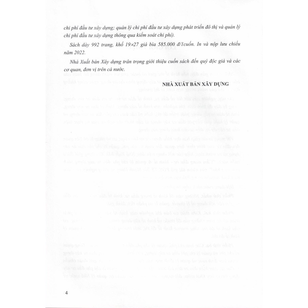 Sách - Cẩm Nang Đầu Tư - Kinh Tế &amp; Quản Lý Chi Phí Đầu Tư Xây Dựng