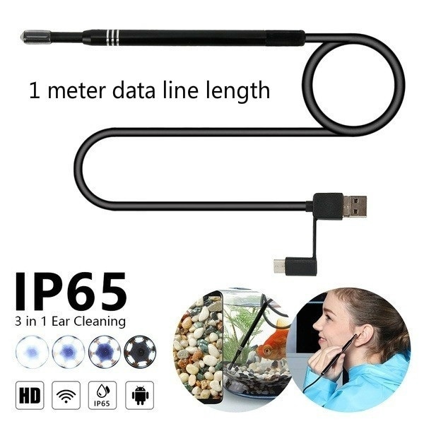 Ngoáy tai nội soi mini USB 3 trong 1 HD mẫu mới