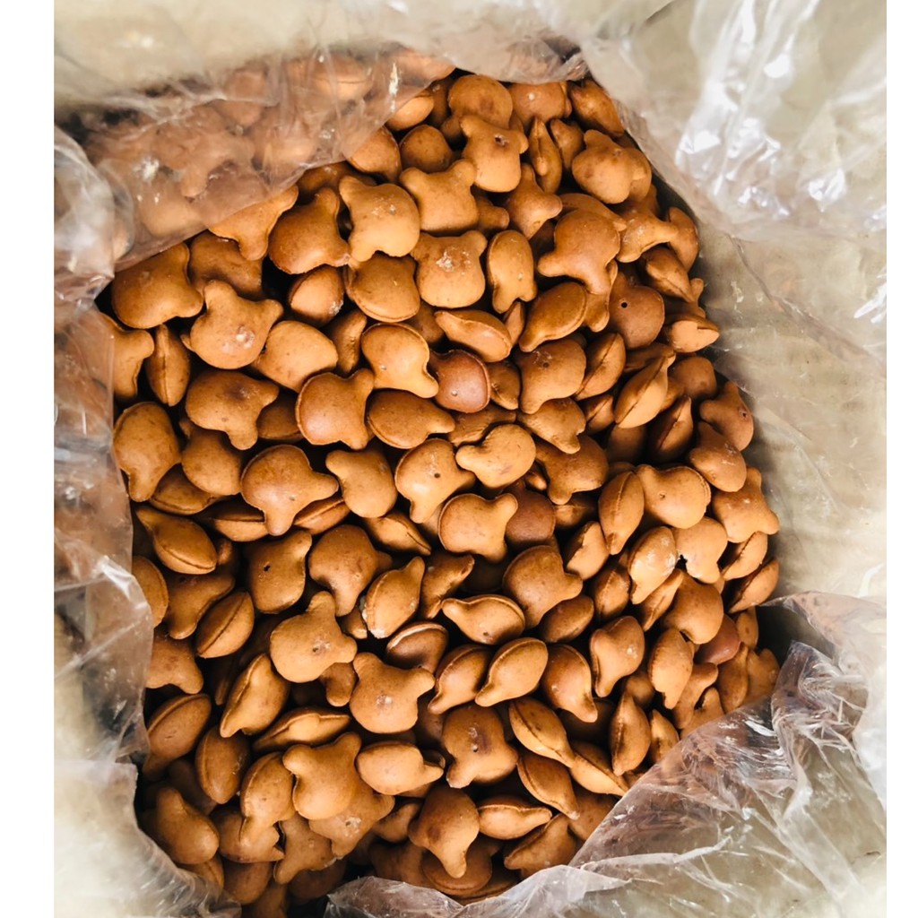 1kg bánh gấu ca cao nhân kem giòn béo