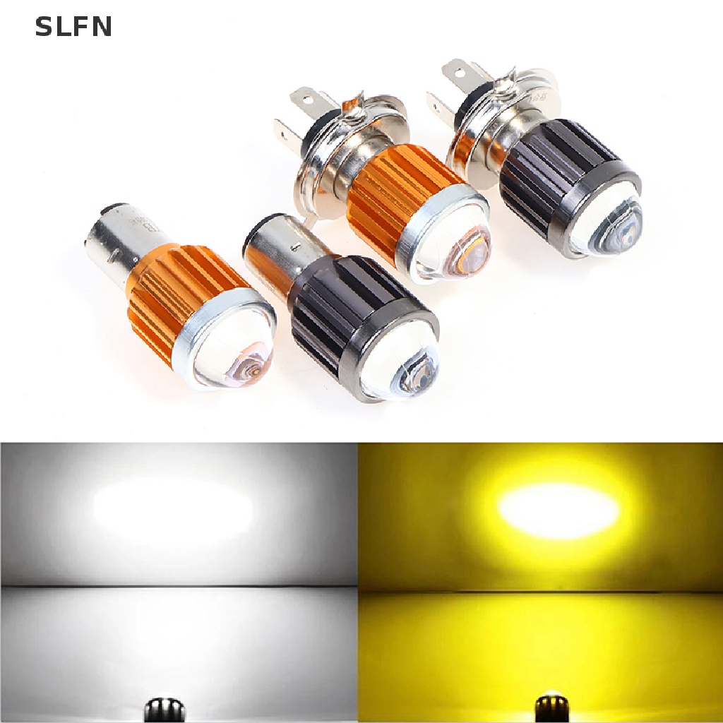 Đèn Pha LED 10000Lm H4 BA20D 12V Cho Xe Mô Tô