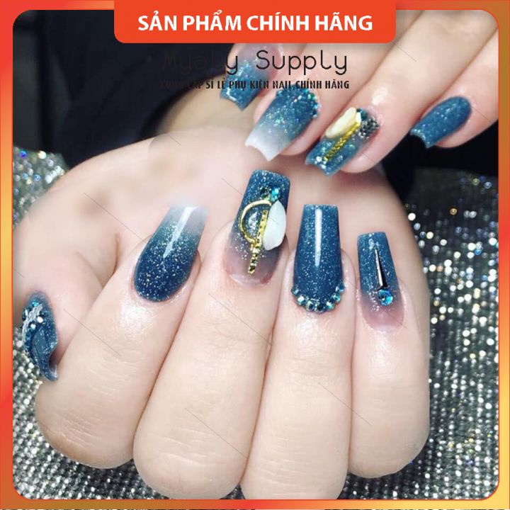 Set Sơn Nhũ Giả Bột AS Chai Đỏ Nắp Nhọn 9 Chai Cao Cấp AMJ SP000322