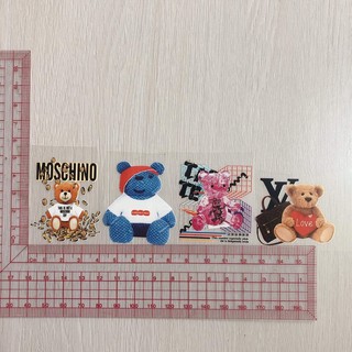 sticker hình ủi nhiệt gấu ( chọn ngẫu nhiên)