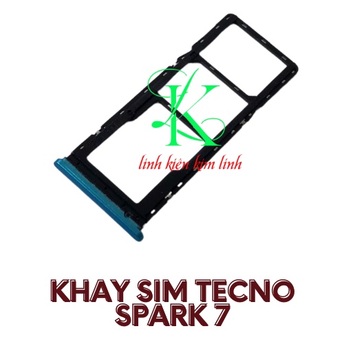 Khay sim Tecno spark 7 / spark 7T