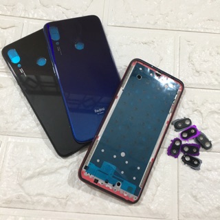 Combo Bộ Vỏ + Sườn Xiaomi Redmi Note 7 Zin Hàng Cao Cấp Tặng Kèm Kính Camera