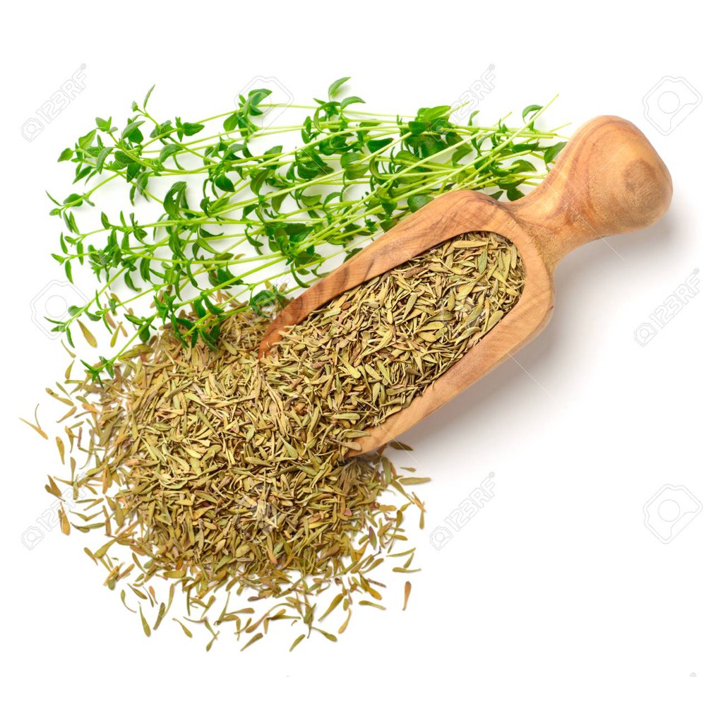 Gia vị món Âu Lá thơm khô Xạ Hương THYME nhập khẩu chính hãng KIRKLAND Canada 1000gr-1kg