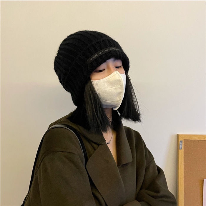 Mũ len nữ unisex hot trend Mũ len nữ Hàn Quốc Nấm Lùn Clothes