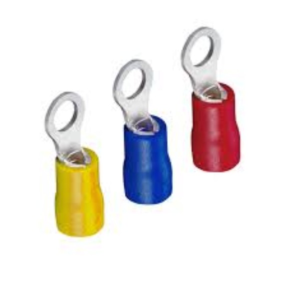 Đầu cos tròn RV phủ nhựa - Túi 100 Cái