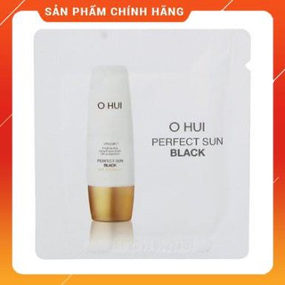 10 gói Kem Chống Nắng Ohui Perfect Sun Black SPF50/PA++++