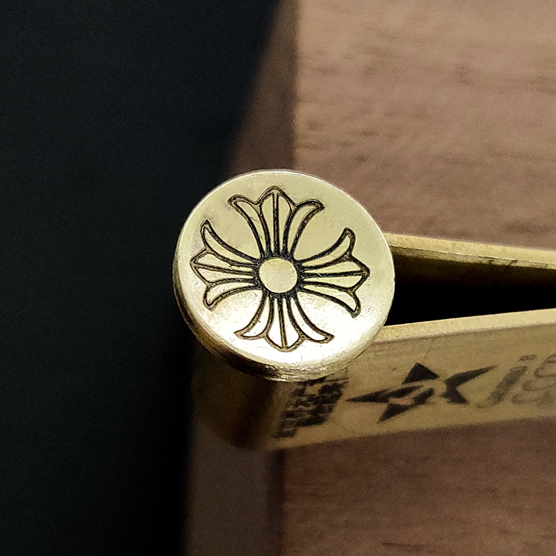 Nút Chụp Ảnh FUJI Phong Cách Retro Nhật Bản Bằng Đồng Thau Phối Nút Bấm