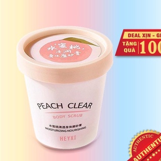 Tẩy tế bào chết da body đào cao cấp peach clear